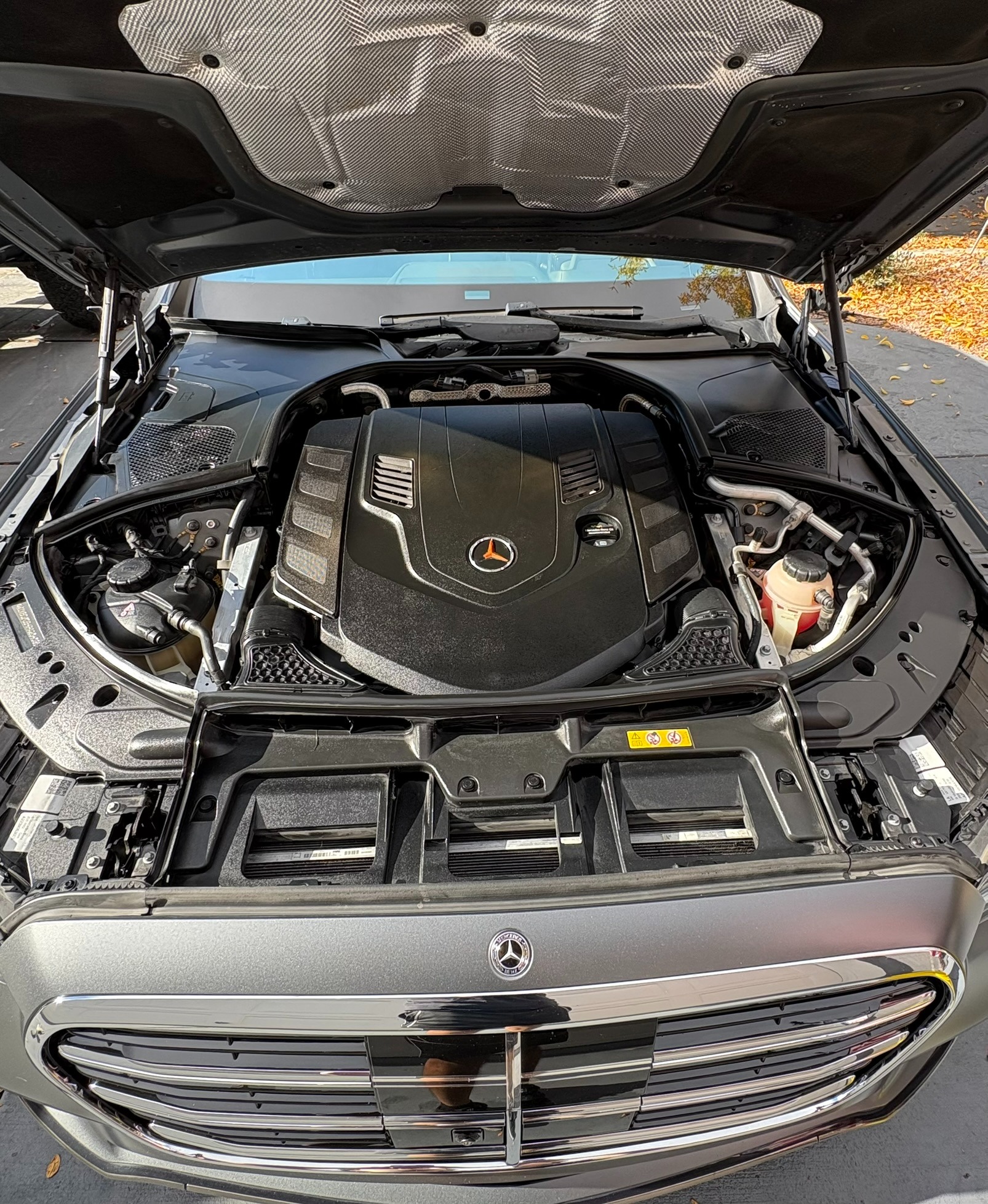 Mercedes Engine Bay Detail After